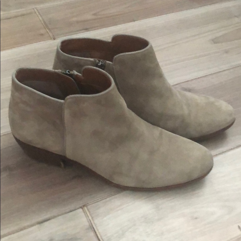 Tan Sam Edelman Booties 7.5